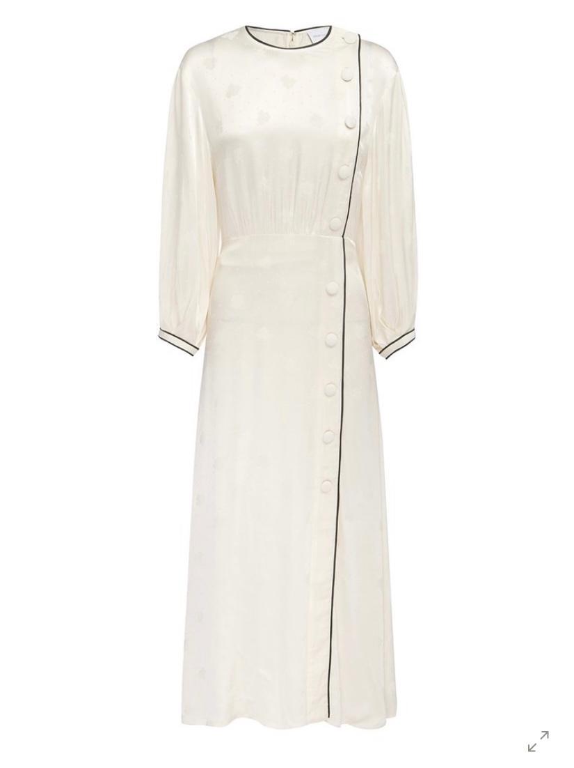 Alice McCall Hotel Lobby Midi Dress, cream in size 6 photo 4