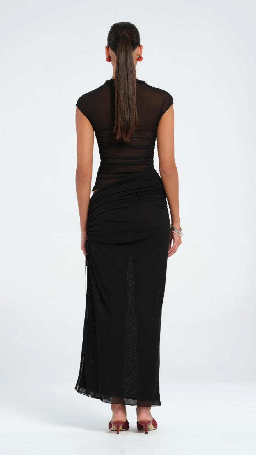 Benni Milo Mesh Maxi Dress photo 2