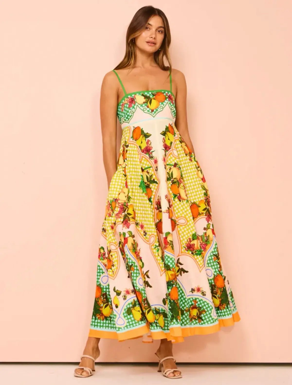 Alemais Lemonis Sundress Multi Size 10 photo 4