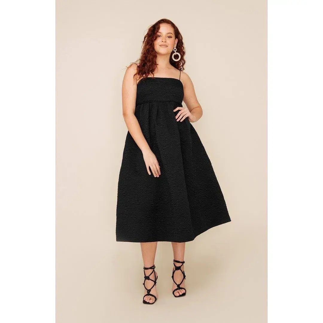 Sheike Calista Dress Black Size 10 photo 2