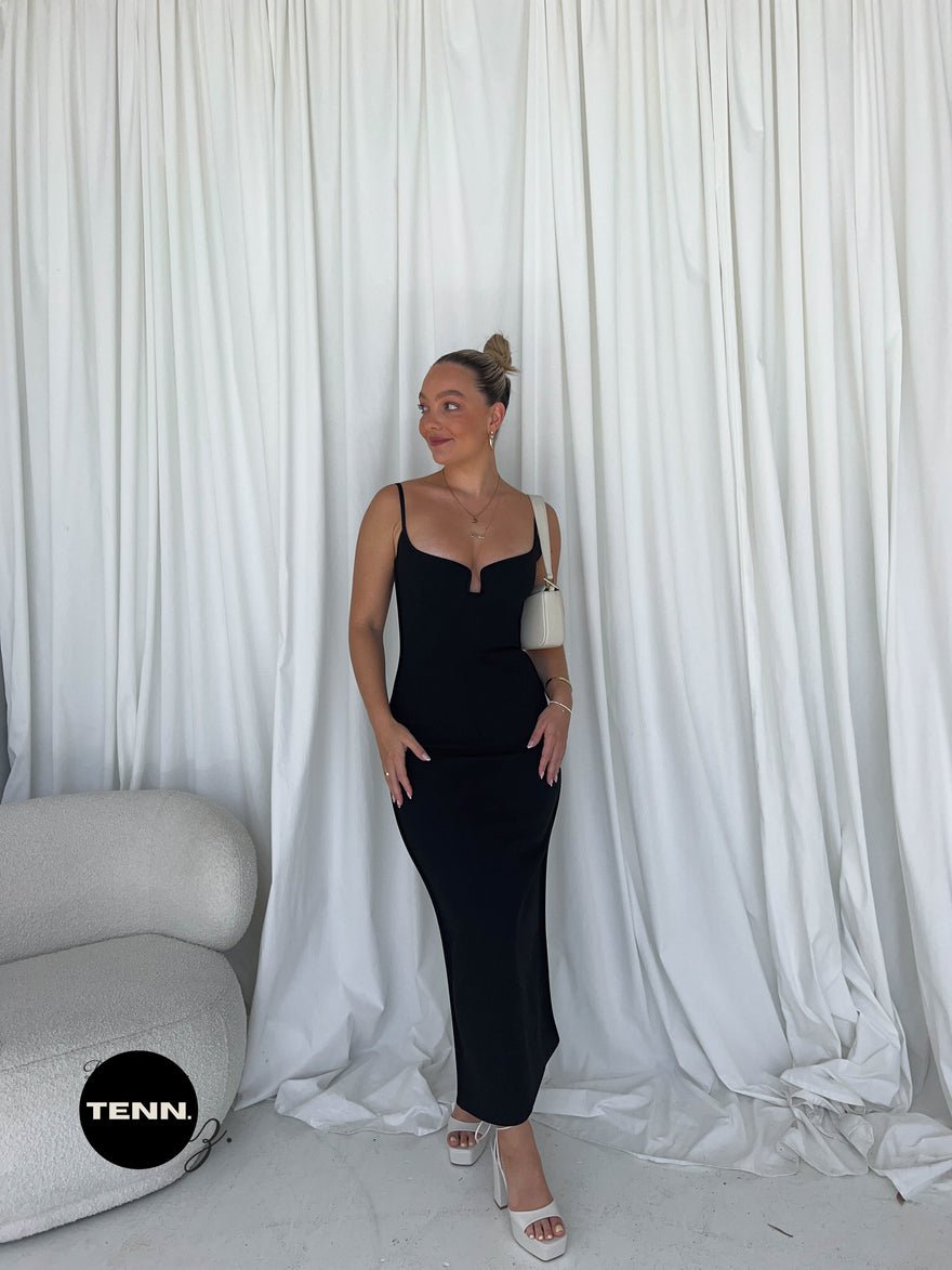 Paris Georgia Marlo Dress - Black photo 4