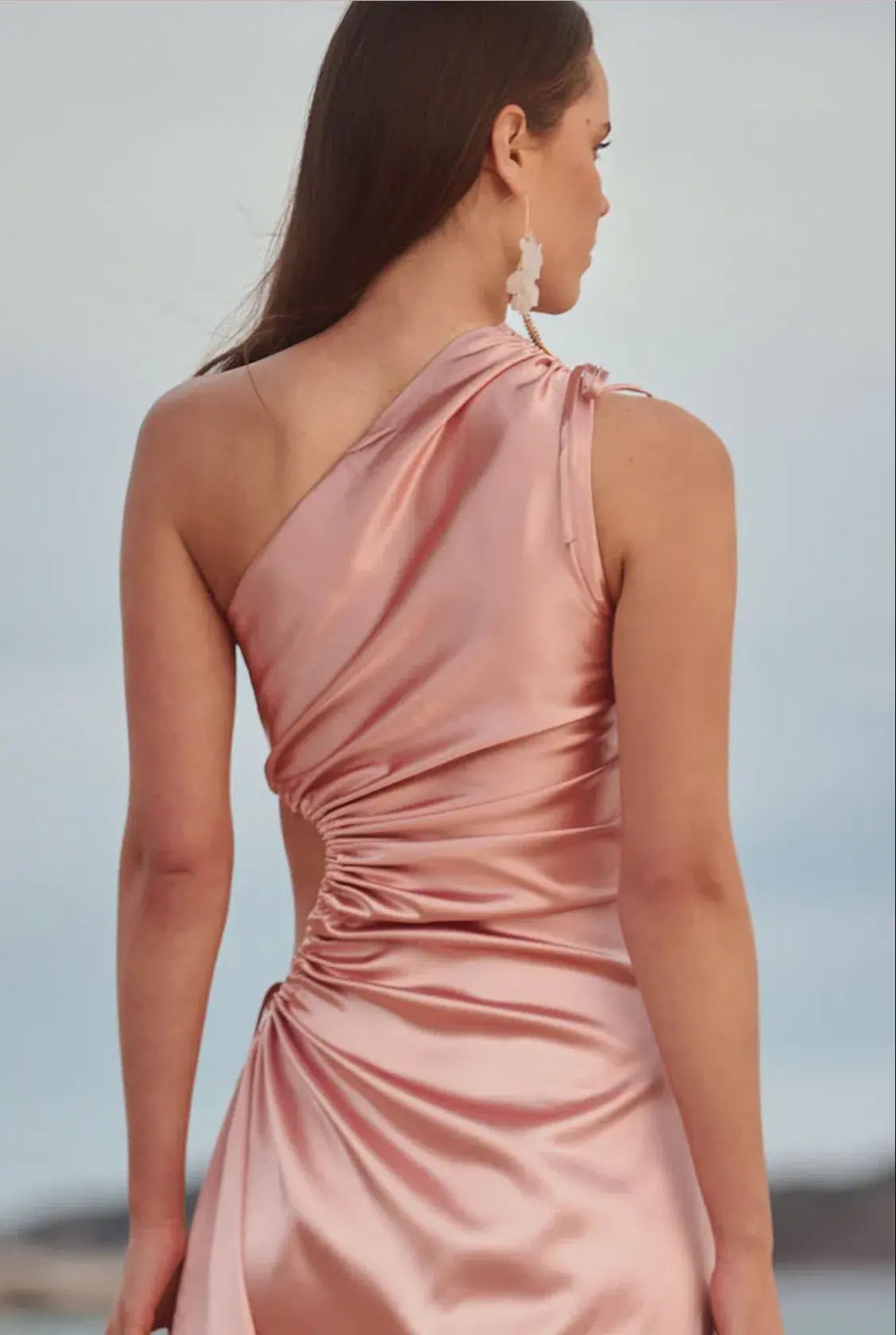 Sonya Moda Nour Blush Maxi Dress Blush Size 12 photo 3