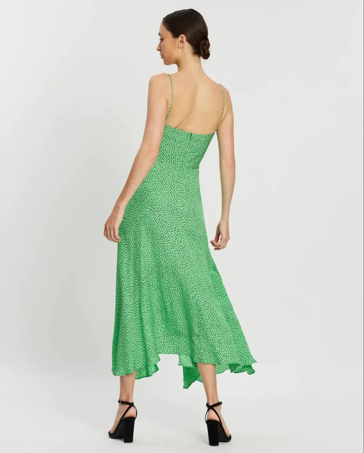 Bec & Bridge Neve Midi Dress Green Size AU 6 photo 3