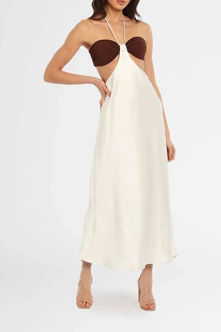 Bec and Bridge Nadia Cut Out Dress White Size 14 photo 2