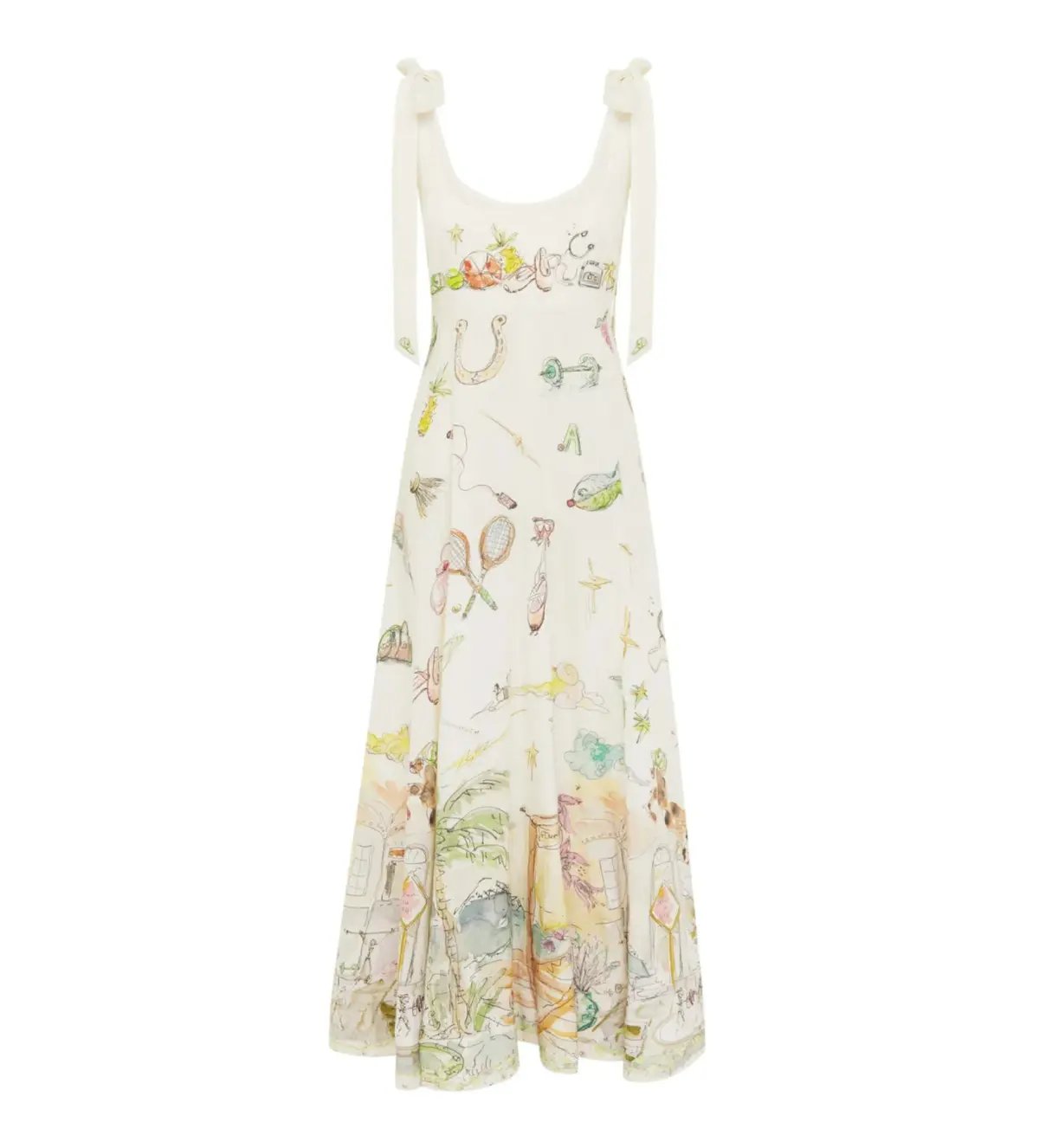 Alemais Anouk Ballet Sundress Print Size 12 photo 3