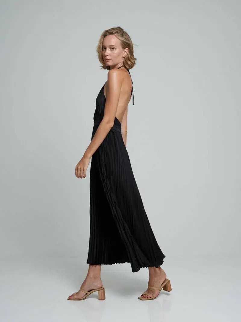 L'Idee Reveil Gown Black Size 10 photo 3