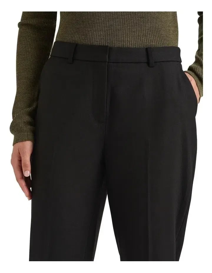 David Lawrence Celeste Tapred Pant Black Size 12 photo 3