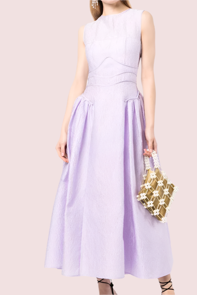 Rachel Gilbert Sophia Gown Lilac photo 3