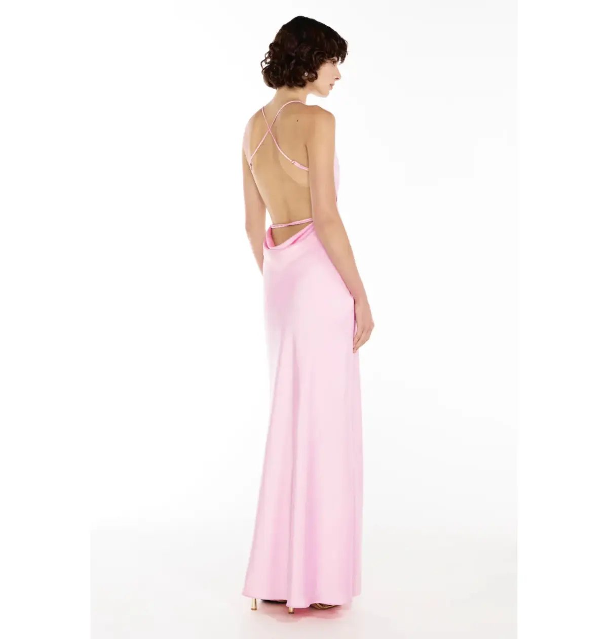 Manning Cartell Hydrangea Saturation Point Slip Maxi Dress Pink Size 10 photo 3