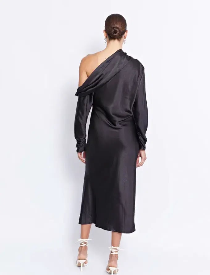 Pfeiffer Sukie Midi Dress Black Size S / AU 8 photo 2