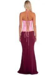 I am Delilah Angelina Set in Sangria Size S/8 photo 2
