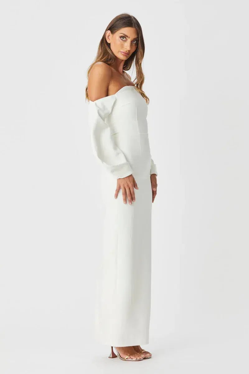 Bianca & Bridgett Honey Dress White Size 6 photo 2