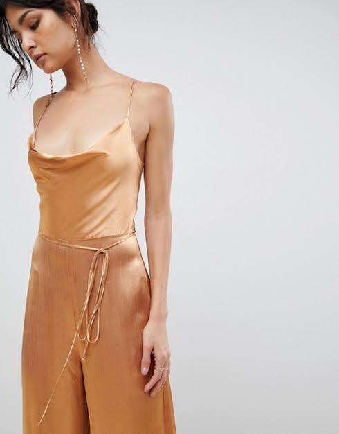 Bec & Bridge Feel the Heat Jumpsuit Cinnamon Size 6 photo 2