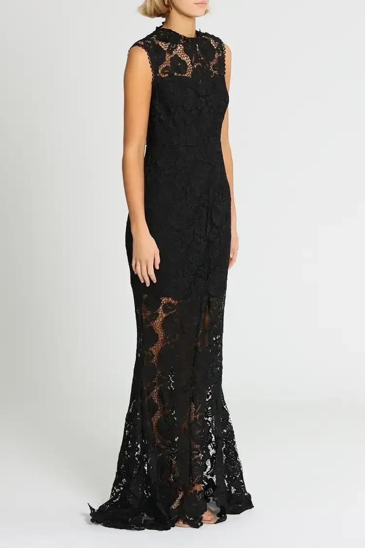 Grace and Hart Espresso Gown in Black Size 14 photo 4
