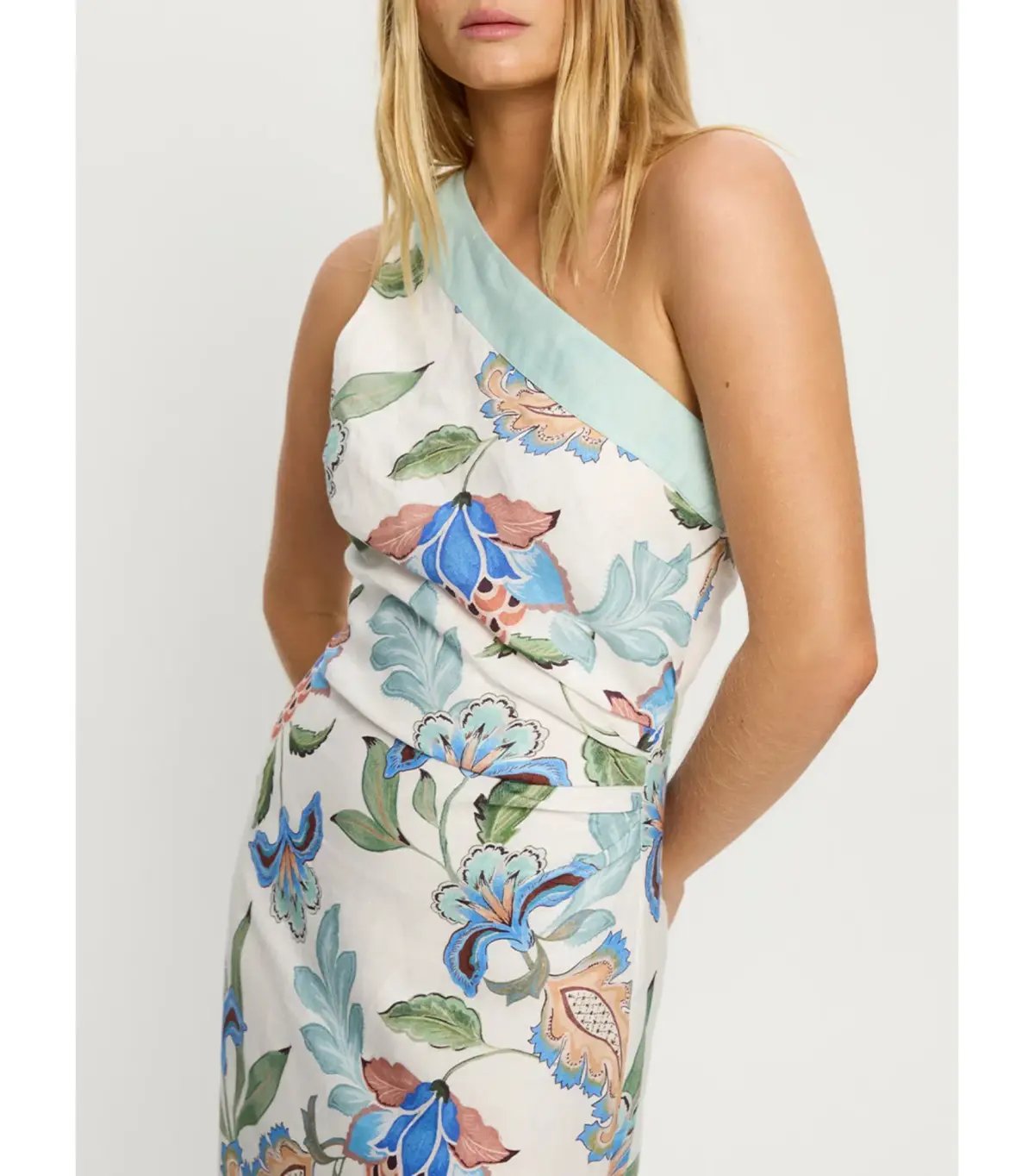 Kivari Azure Midi Dress Floral Size AU 12 photo 4