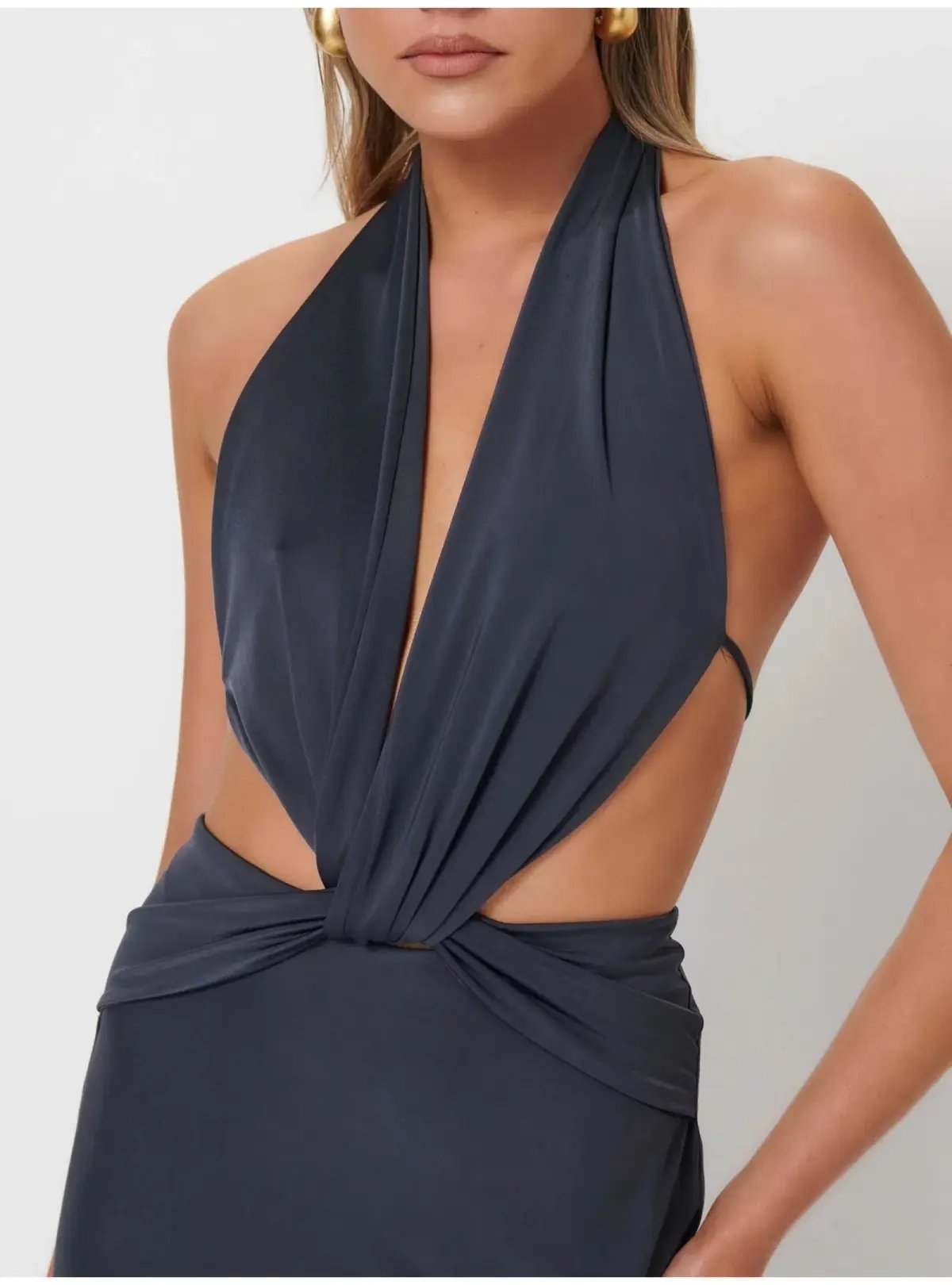 Effie Kat Harper Gown in Thunder Size M / AU 10 photo 2