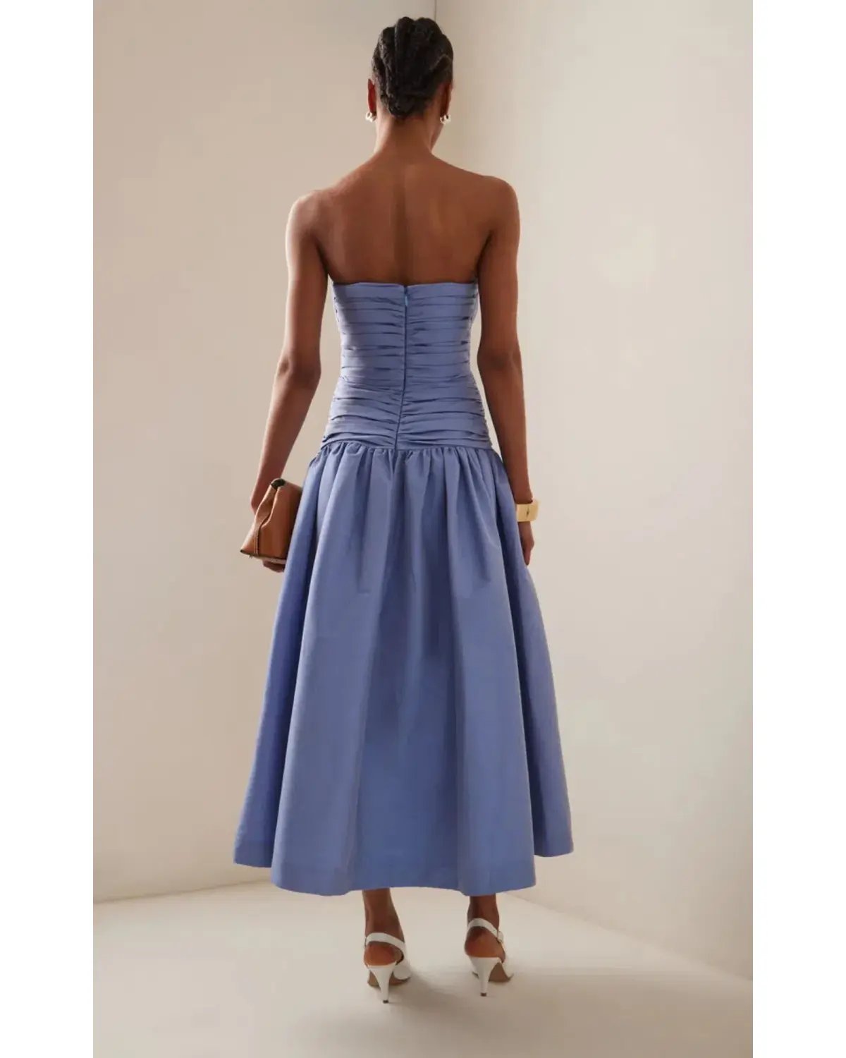 Rachel Gilbert Banks Dress in Cornflower Size AU 8 photo 3