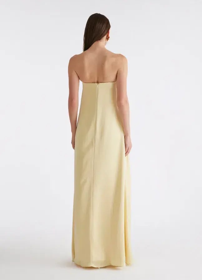 Anna Quan Delfina Dress in Champagne Size 6 photo 3