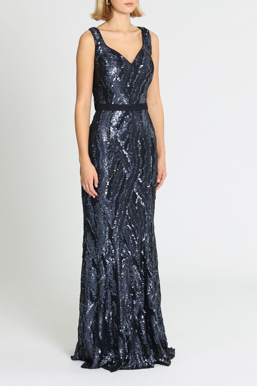 Aria Gown - Navy photo 2