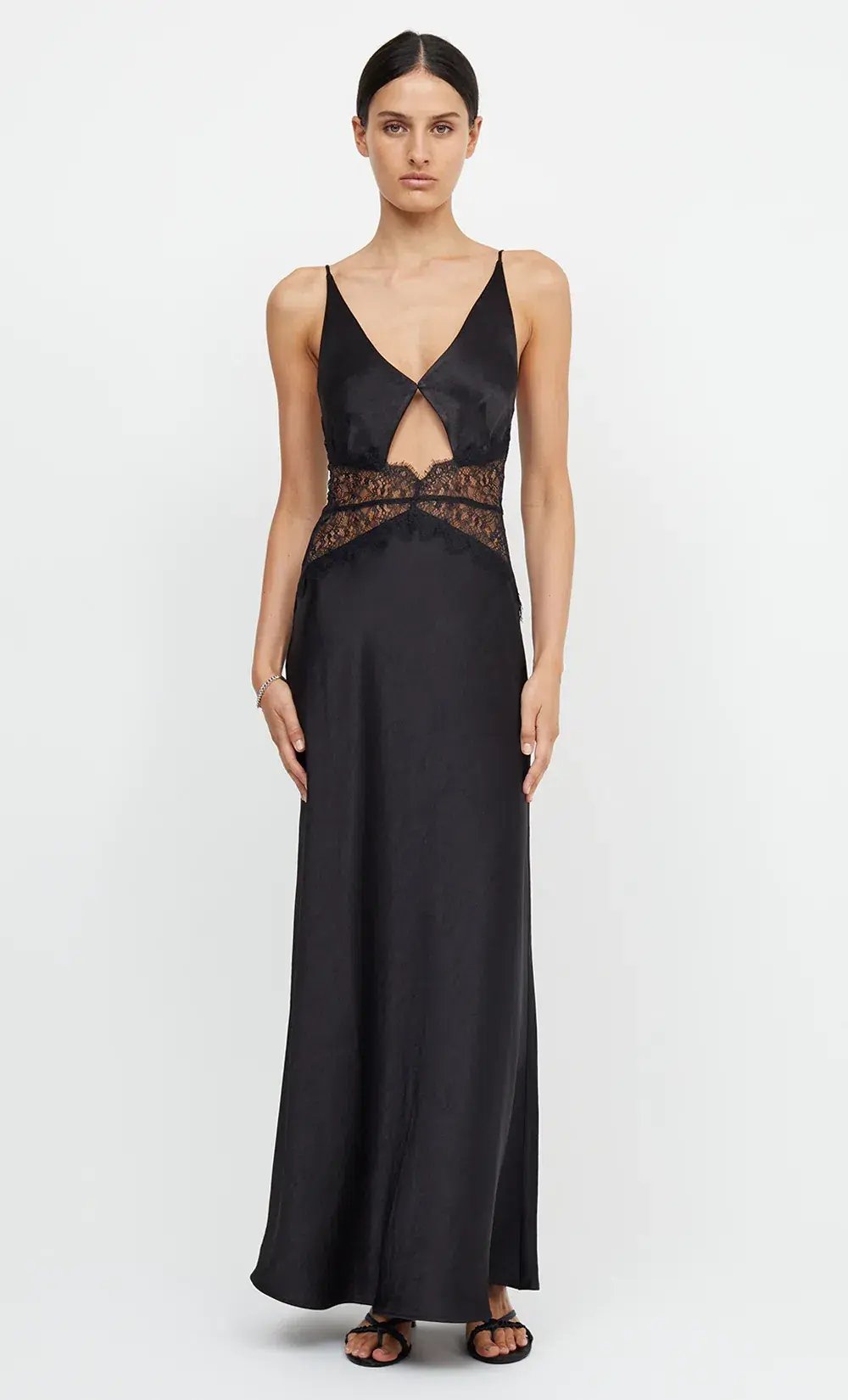 Bec & Bridge Camille Maxi Dress Black Size 16 photo 3
