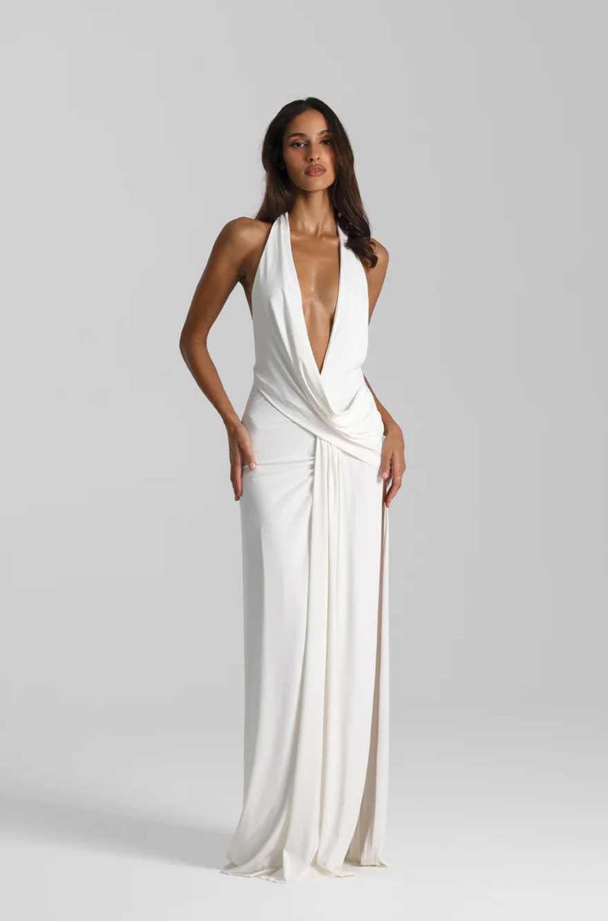Natalie Rolt Winona Gown in White photo 3