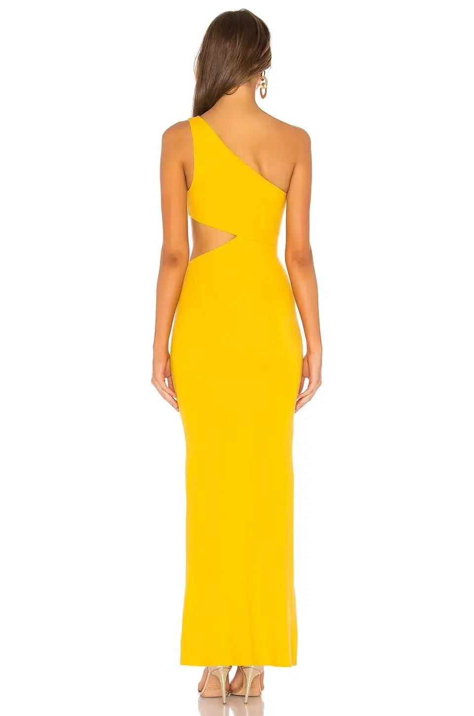 Revolve NBD X Naven Marissa Dress Canary Yellow Size 4 photo 3
