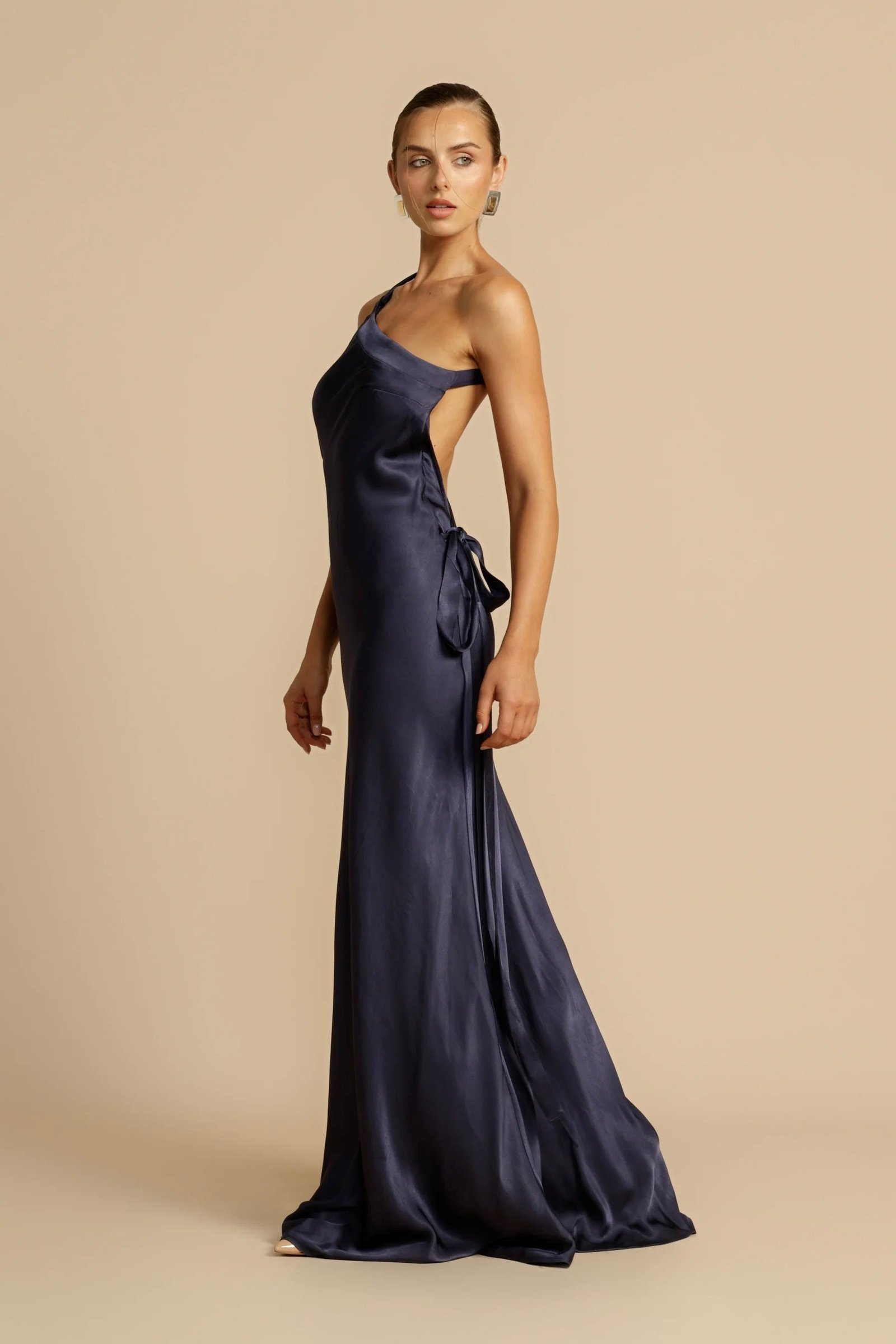 ARCINA ORI MONIQUE DRESS - NAVY photo 5