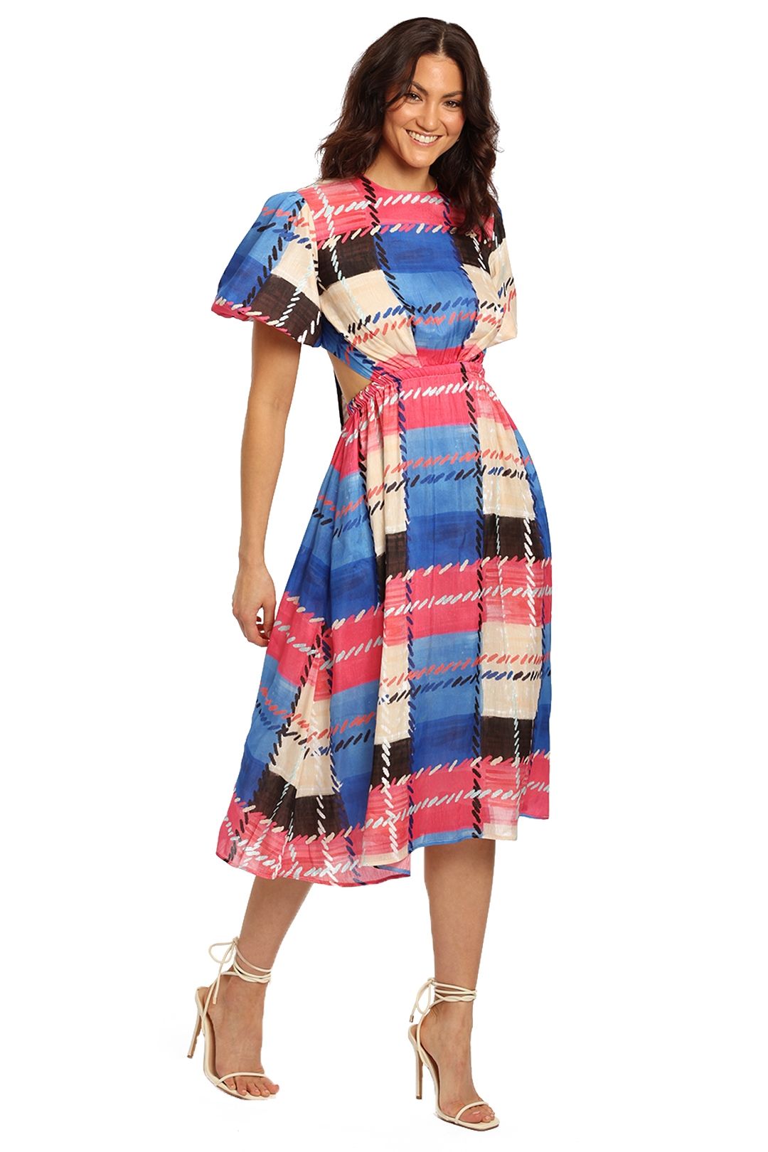 Freedom Madras Cut Out Dress photo 2