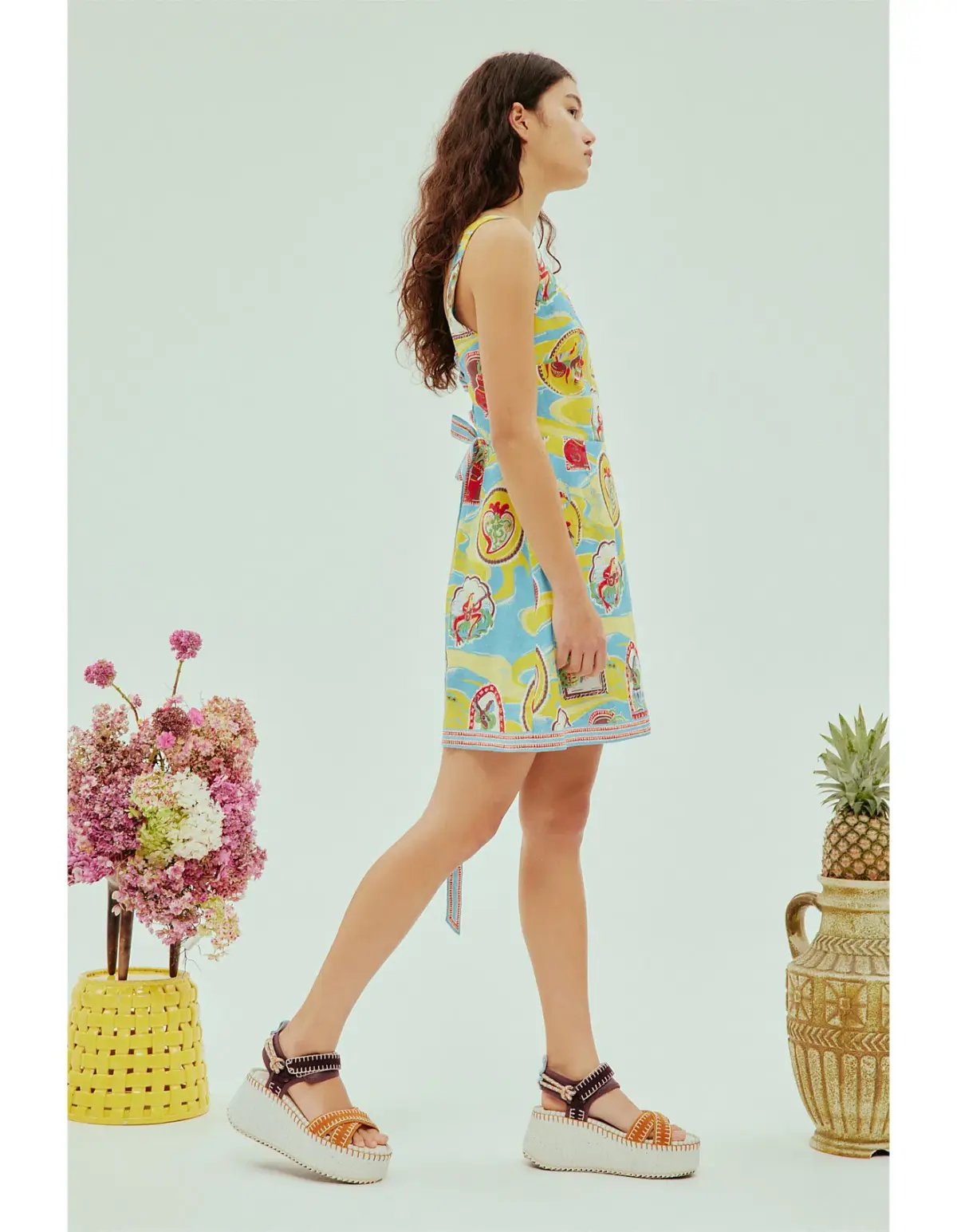 Alemais Emilio Mini Dress Multi Size AU 8 photo 4