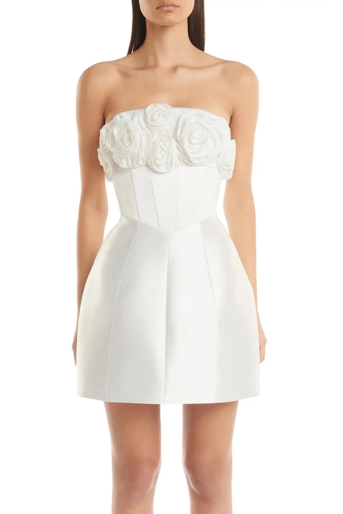 Eliya The Label Tehanni Dress White Size 6 photo 4