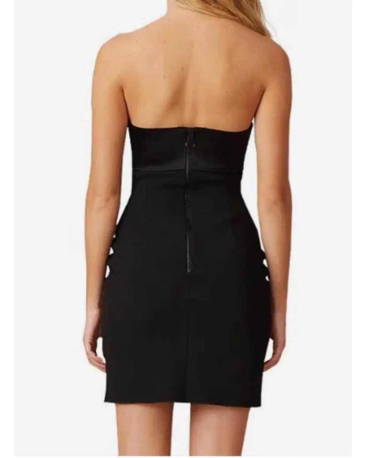 Bec & Bridge Shore Break Mini Dress Black Size AU 8 photo 4