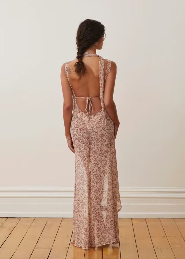 Arcina Ori Amelie Dress In Floral Pink photo 2