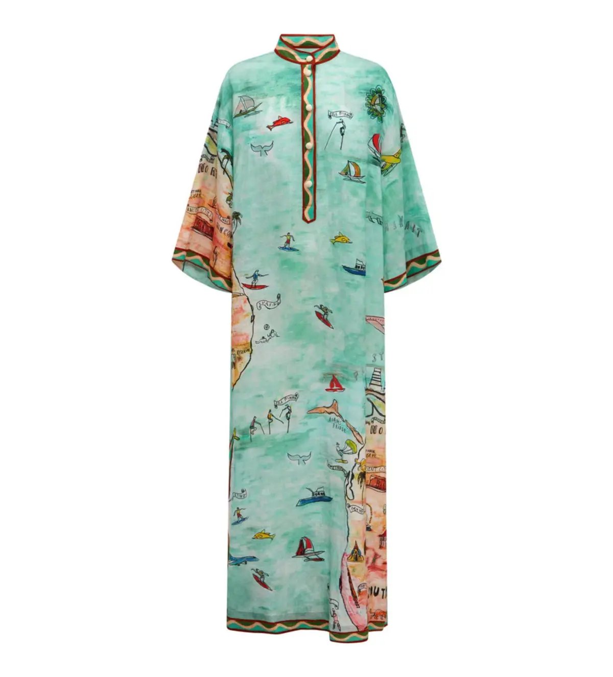 Alemais Swell Shirtdress Print Size 14 photo 4