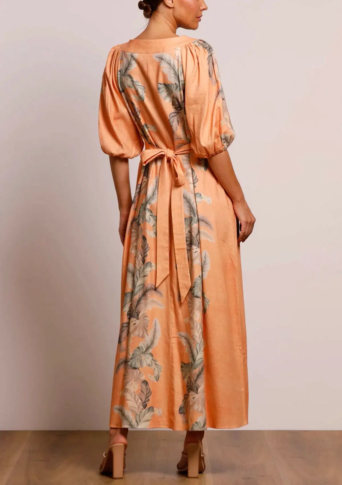 Pasduchas Horizon Midi Dress Earth Size 10 photo 5