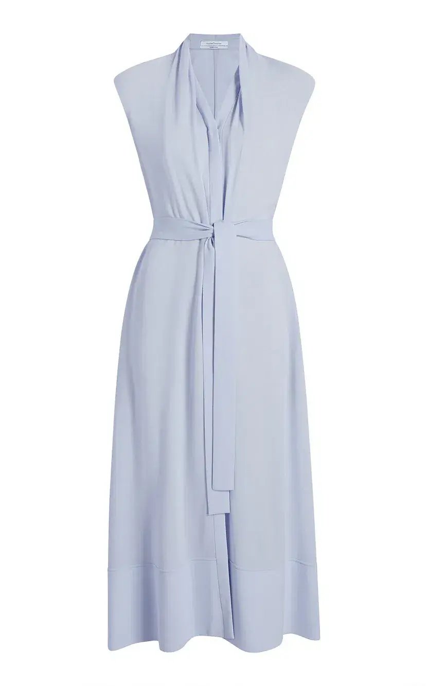 Another Tomorrow Shirtdress Purple Size 8 photo 8