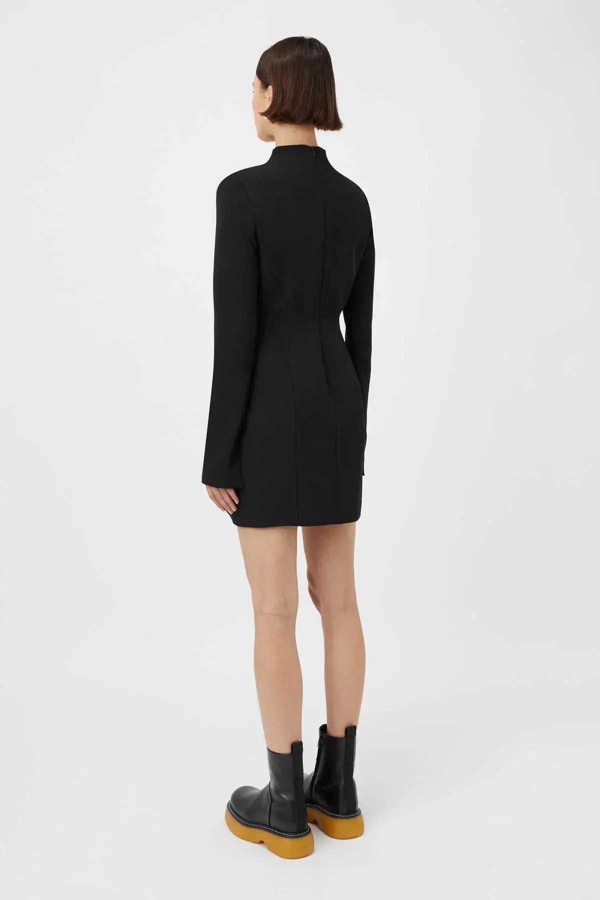 Camilla & Marc Portico Mini Dress Black Size 8 photo 3