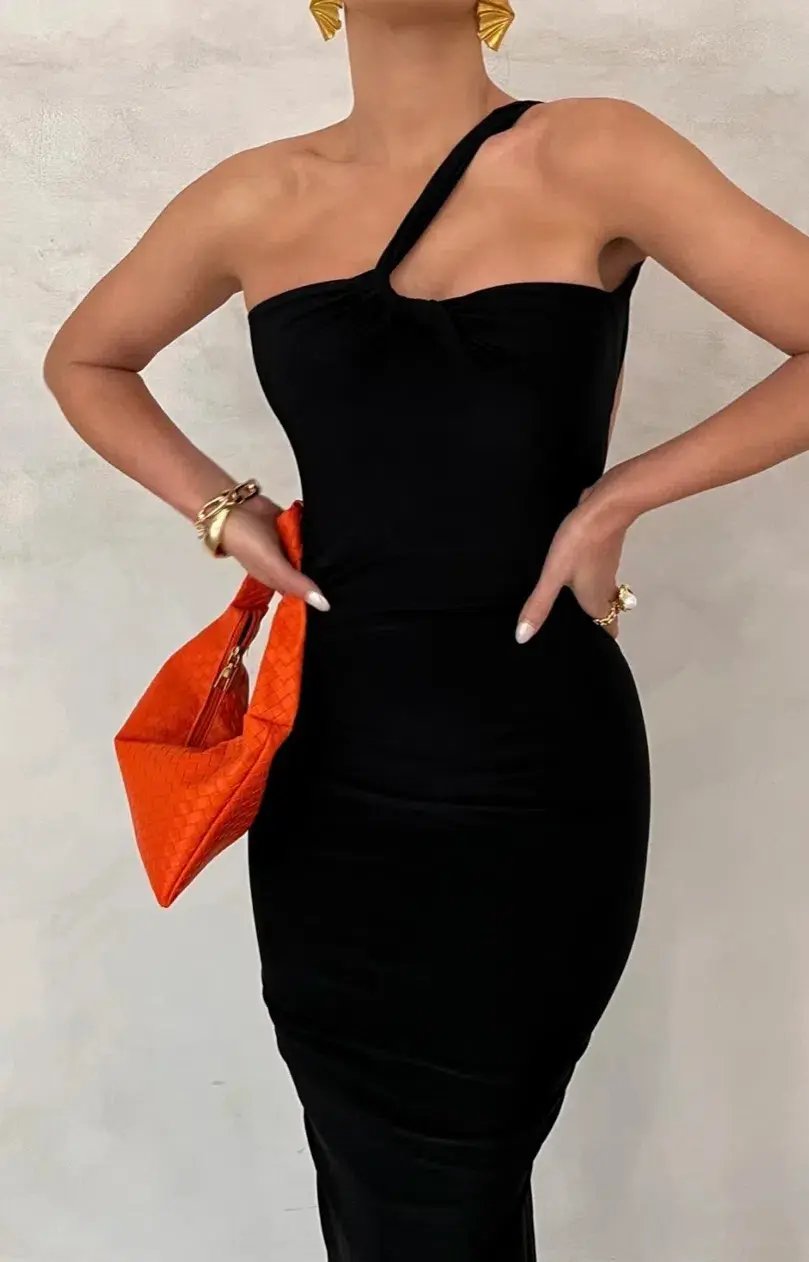 Melani the Label Melina Dress Black Size 8 photo 2