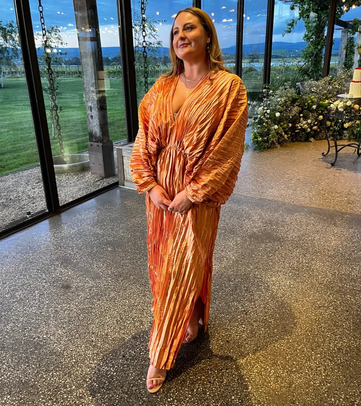L’Idée De Luxe Gown Sunset Size 10 photo 3