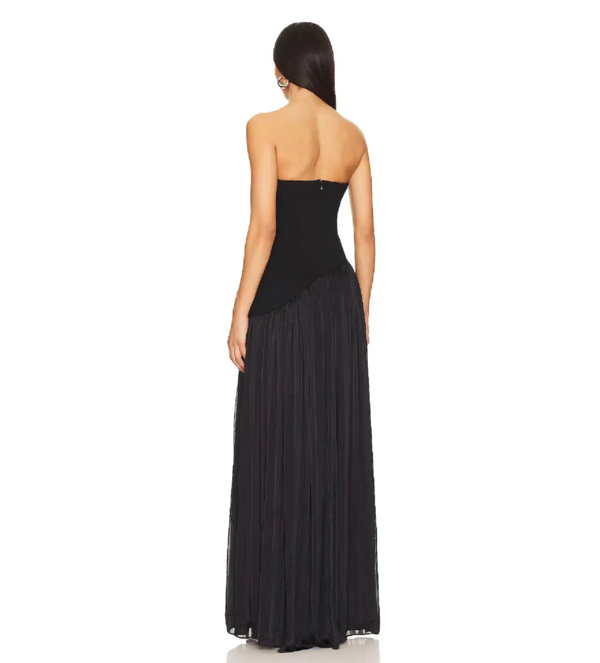 Lovers and Friends Alice Strapless Gown Black Size XXS/AU 4 photo 3