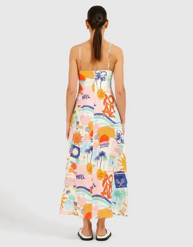 Roame Isla Dress Print Size 8 photo 3