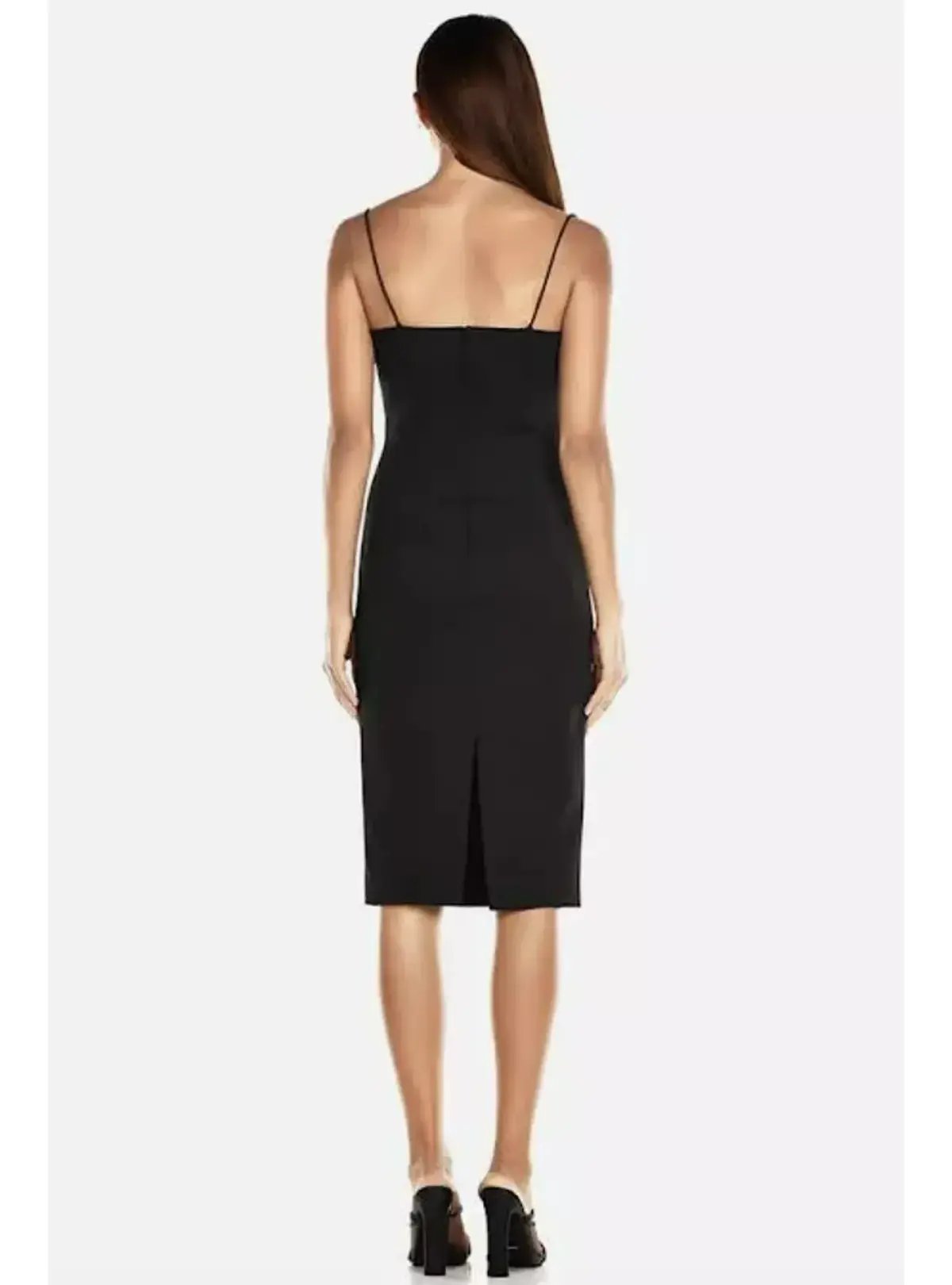 Misha Sophie Midi Dress Black Size 4 photo 2