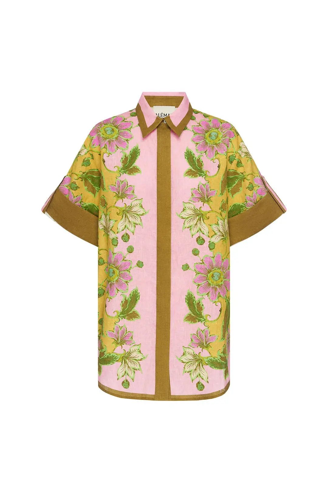 Alemais Winnie Shirt & Shorts Set Floral Size photo 6