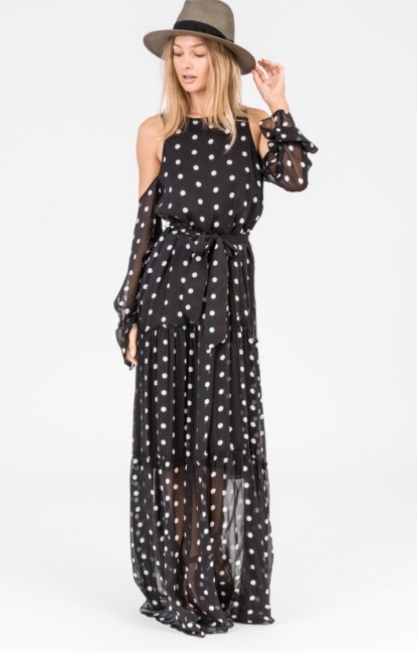 Viktoria & Woods Magnitude Maxi Dress Print Size 8 photo 2