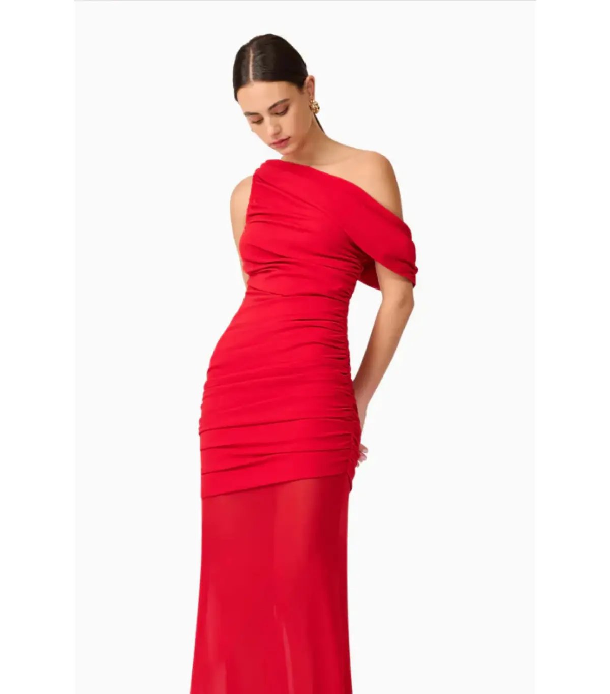 Elliatt Darya Maxi Dress Red Size AU 10 photo 4