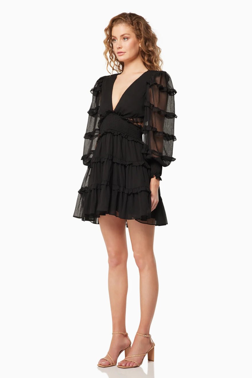 Elliatt Penny Dress - Black photo 2