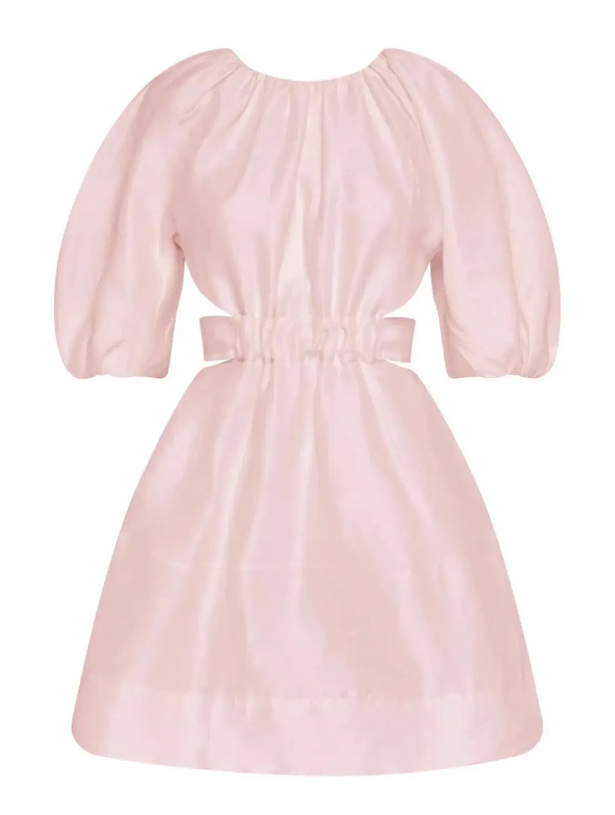 Aje Psychedelia Cut Out Mini Dress Pink Size 16 photo 5