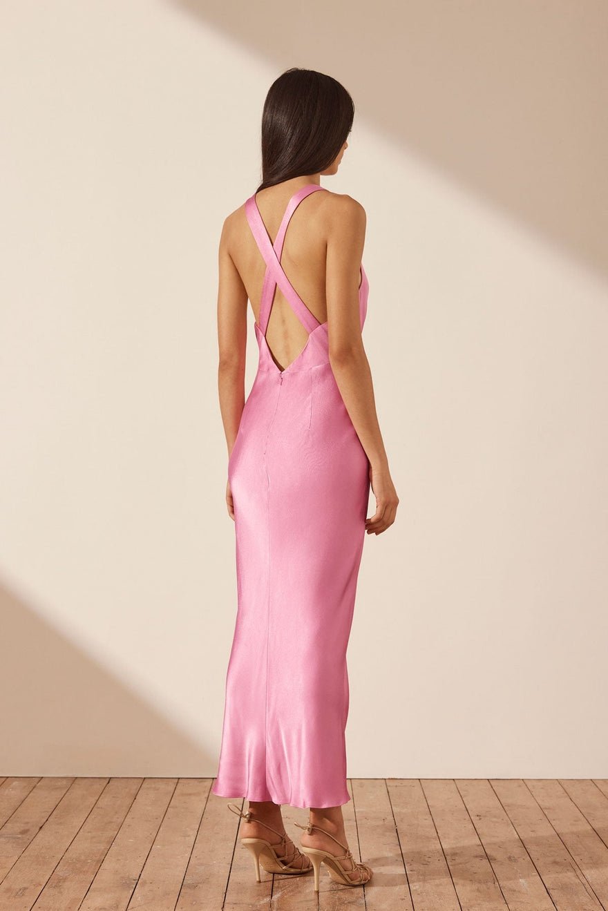 Shona Joy Arienzo Cross Back Midi Dress photo 3
