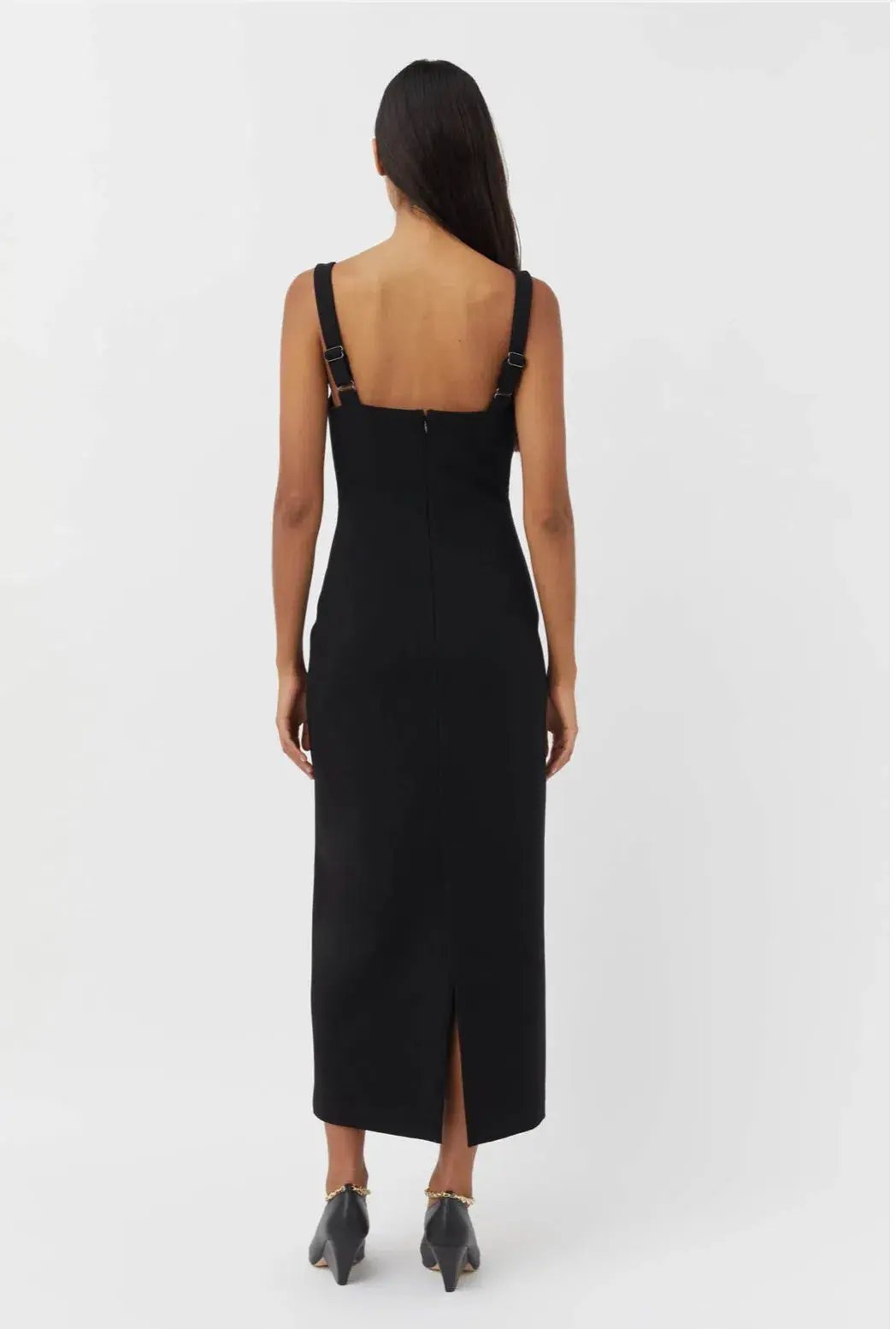 Camilla and Marc Brixton Midi Dress Black Size 14 photo 4