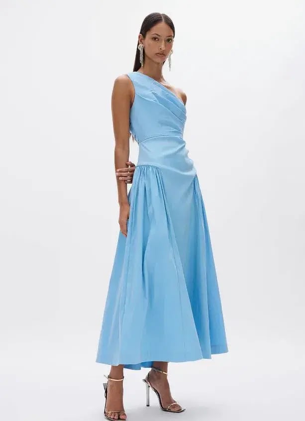 Rachel Gilbert Banksia Dress in Blue Size 3/12 photo 2