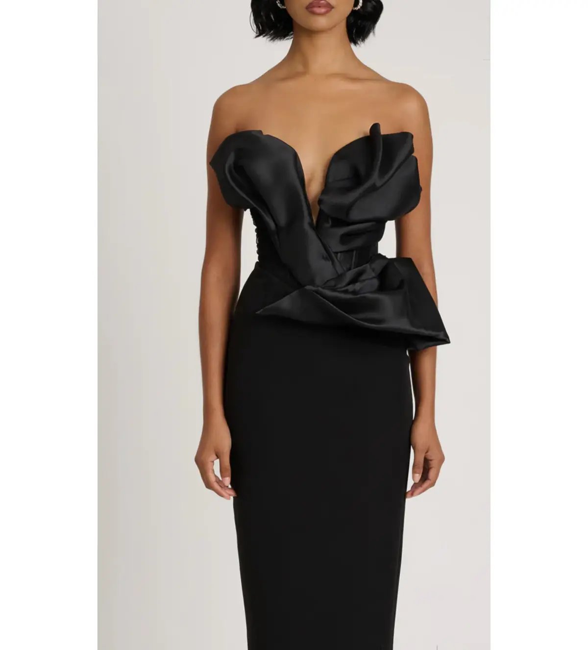 Eliya The Label Auri Gown Black Size 12 photo 2